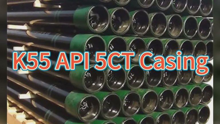 K55 API 5CT Casing,API 5CT oil casing pipe , J55 and K55 steel grade