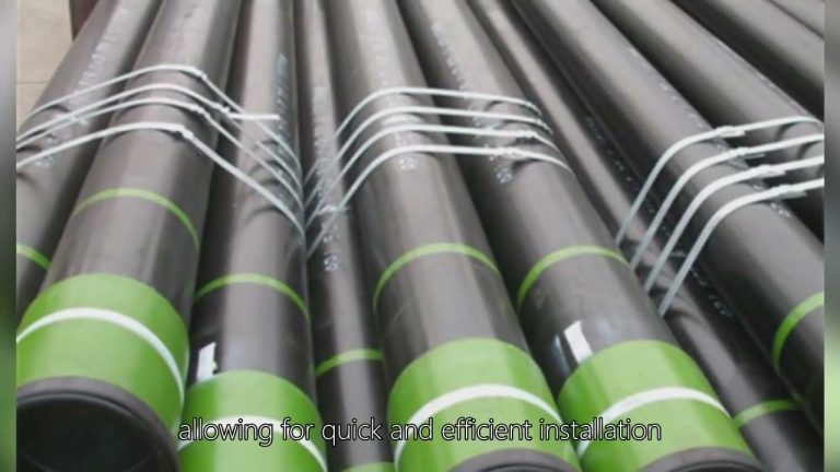 Cutting casing on a oil rig,Production Casing & Tubing,Mass Production Process Steel Pipe in Factory